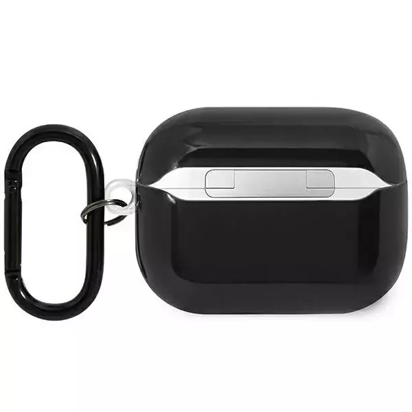 BMW BMAP222SOTK Hülle für AirPods Pro 2 Gen Cover Schwarz/Schwarz Tricolor Stripes