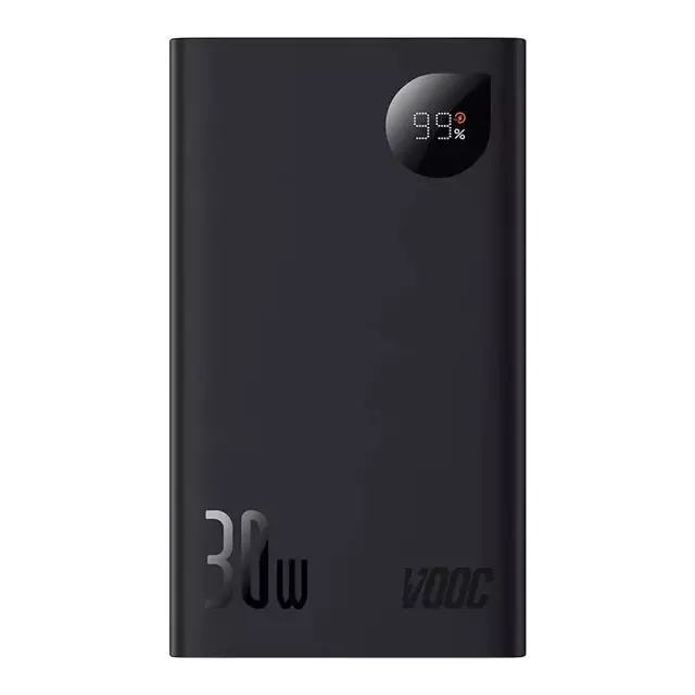 Baseus Adaman 2 Powerbank, 20000mAh, 30W, 3xUSB, USB-C (schwarz)