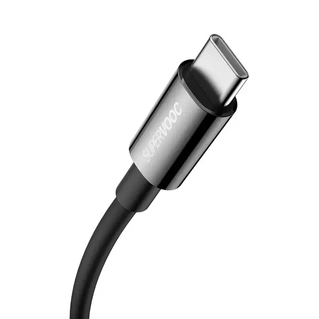 Baseus Superior Series SUPERVOOC USB-A auf USB-C Kabel 65W 1m schwarz