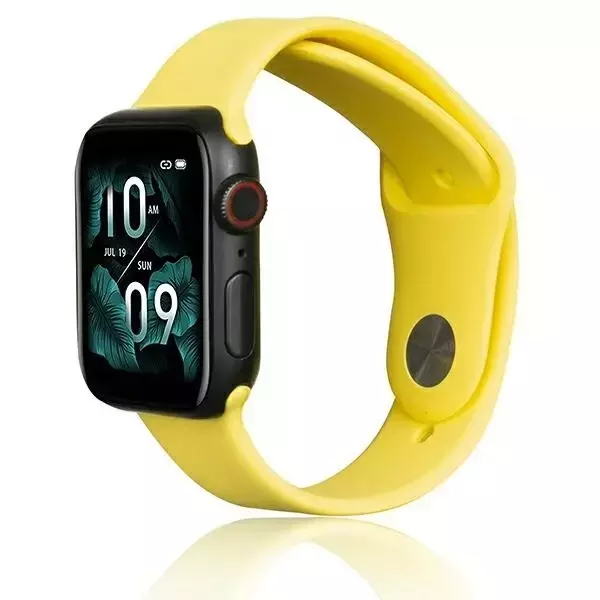 Beline Silikonarmband für Apple Watch 38/40/41mm gelb/gelb