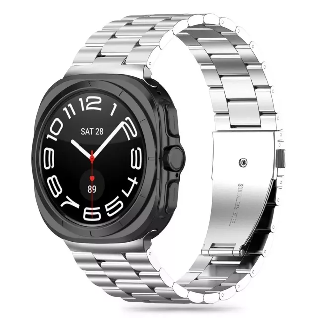 Brasoleta Stainless für Samsung Galaxy Watch Ultra (47 mm) Silver