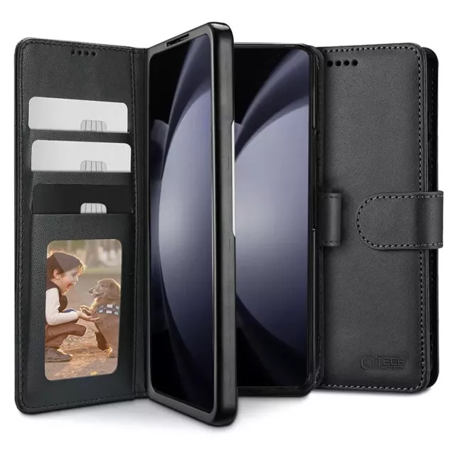 Brieftaschenetui für Samsung Galaxy Z Fold 6 Schwarz