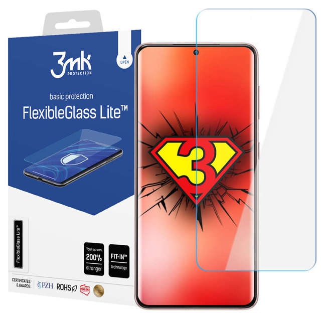 Bruchsicheres 3mk Flexible Glass Lite Hybridglas für Samsung Galaxy A32 5G