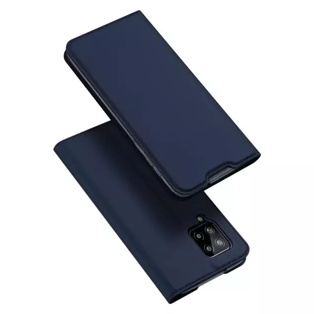 DUX DUCIS Skin Pro Holster Cover mit Flip Cover für Samsung Galaxy A42 5G blau