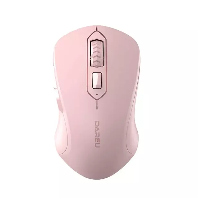 Dareu LM115G 2,4 G 800–1600 DPI kabellose Maus (Rosa)