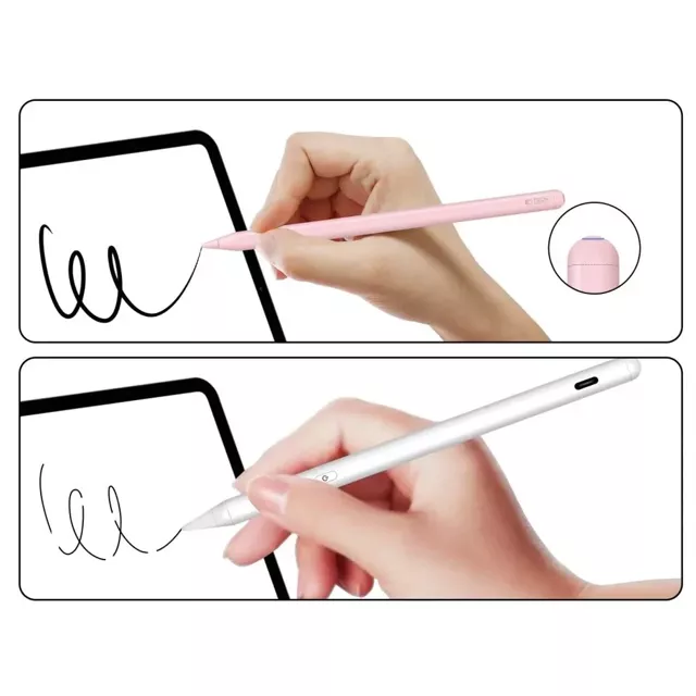 Digitaler magnetischer Eingabestift „2“ Präzisions-Magnetinduktionsstift für Apple iPad Pink