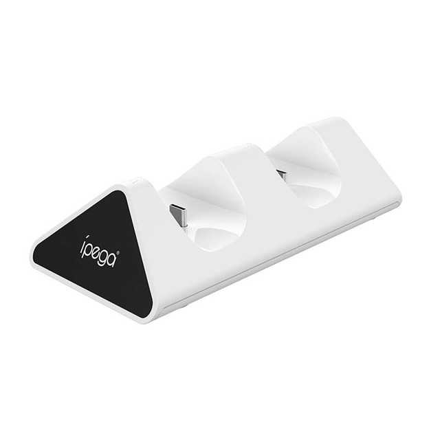 Duale Dockingstation für Controller / GamePad für PS5 iPega PG-P5012 (weiß)
