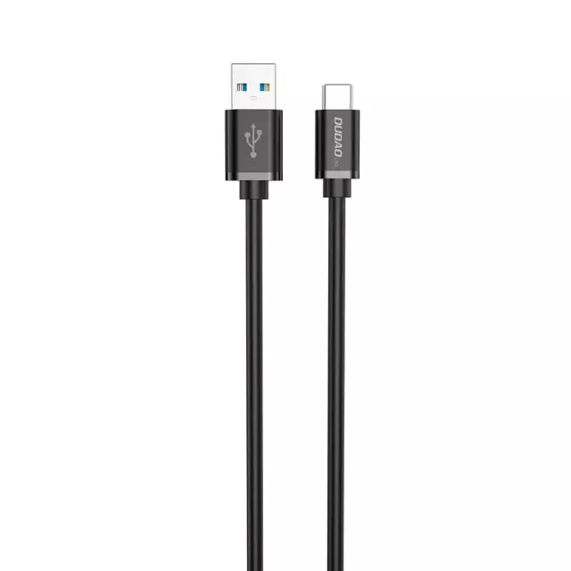 Dudao Kabel USB-Kabel - USB Type C Super Fast Charge 1 m schwarz (L5G-Schwarz)