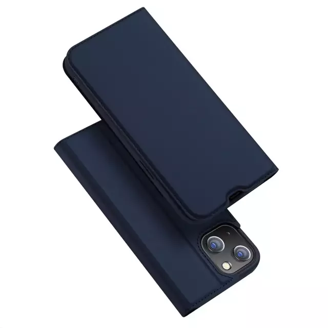 Dux Ducis Skin Pro Holster Flip Cover für iPhone 14 blau