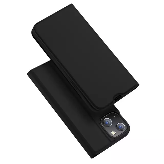 Dux Ducis Skin Pro Holster Flip Cover für iPhone 14 schwarz