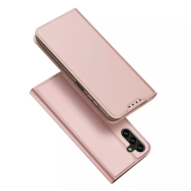 Dux Ducis Skin Pro Hülle Samsung Galaxy A14 5G Flip Card Wallet Stand Pink