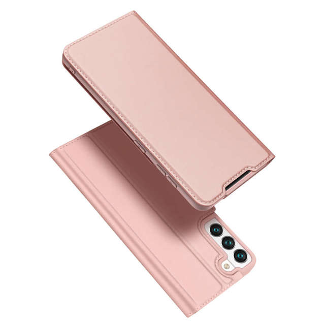 Dux Ducis Skin Pro Samsung Galaxy S22 Leder Schutzhülle Pink