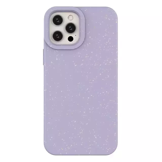 Eco Case Case für iPhone 12 Pro Max Silikonhülle Handyhülle Lila