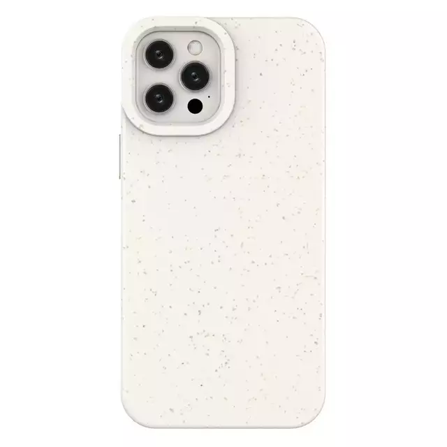 Eco Case Case für iPhone 12 Silikonhülle Telefongehäuse Weiß