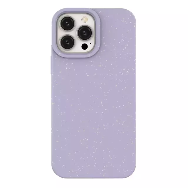 Eco Case Case für iPhone 13 Pro Max Silikonhülle Handyhülle Lila