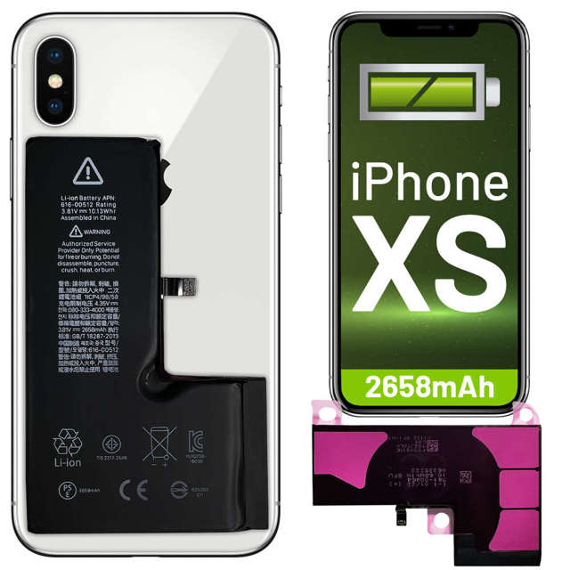 Ersatzakku für Apple iPhone XS 2658mAh A2097 A2100