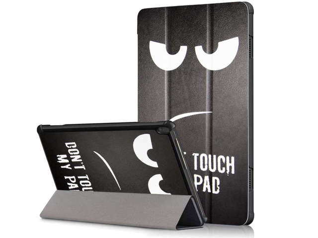 Etui Alogy Book Cover für Lenovo M10 TB-X505 F/L Don't Touch My Pad