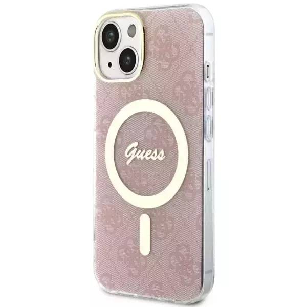 Etui Guess GUHMP14MH4STP für iPhone 14 Plus 6,7" Hardcase 4G MagSafe