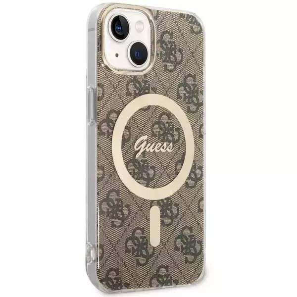 Etui Guess GUHMP14MH4STW für iPhone 14 Plus 6,7" Hardcase 4G MagSafe