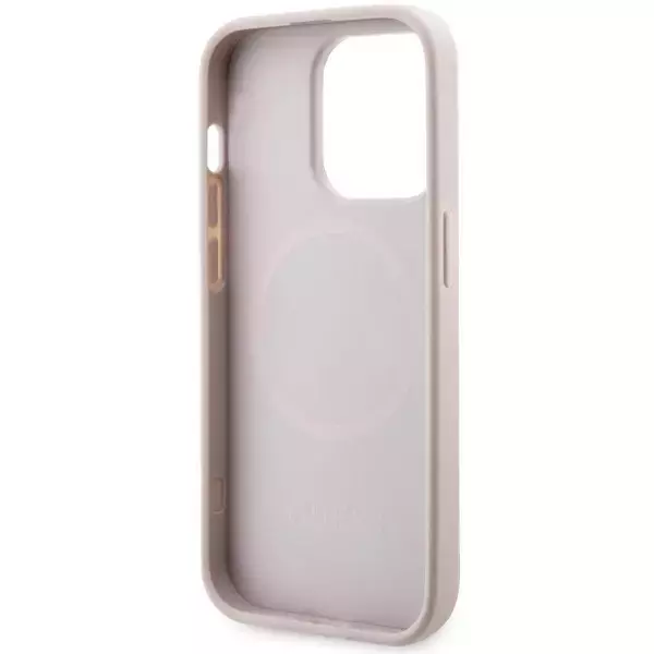 Etui Guess GUHMP14XP4RPSP für iPhone 14 Pro Max 6,7" Hardcase 4G bedruckte Streifen MagSafe