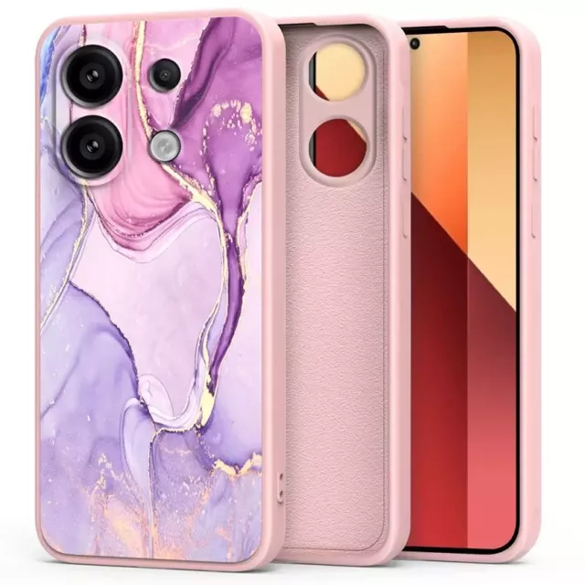 Etui Icon für Xiaomi Redmi Note 13 Pro 4G / LTE Marble