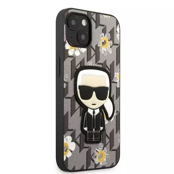 Etui Karl Lagerfeld KLHCP13MPMNFIK1 für iPhone 13 6,1" Flower Ikonik Karl