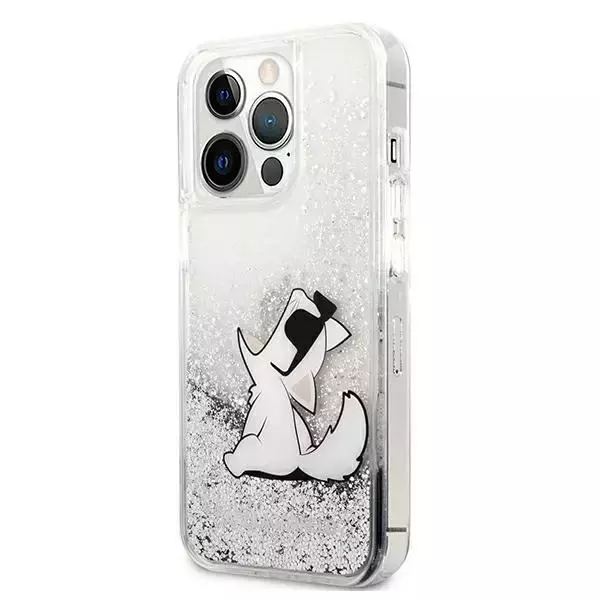 Etui Karl Lagerfeld KLHCP13XGCFS für iPhone 13 Pro Max 6,7" Hardcase Liquid Glitter Choupette Fun