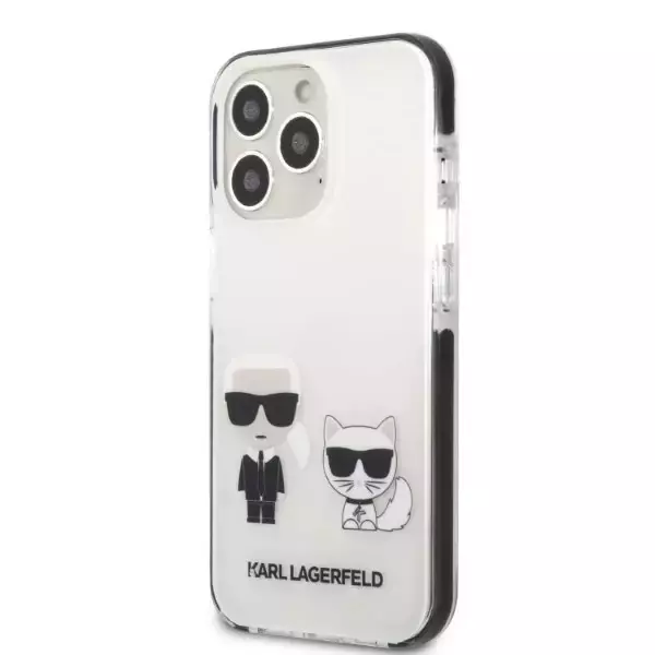 Etui Karl Lagerfeld KLHCP13XTPEKCW für iPhone 13 Pro Max 6,7" Hardcase Karl