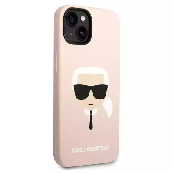 Etui Karl Lagerfeld KLHCP14MSLKHLP für iPhone 14 Plus 6,7" Hardcase Silikon Karl`s Head