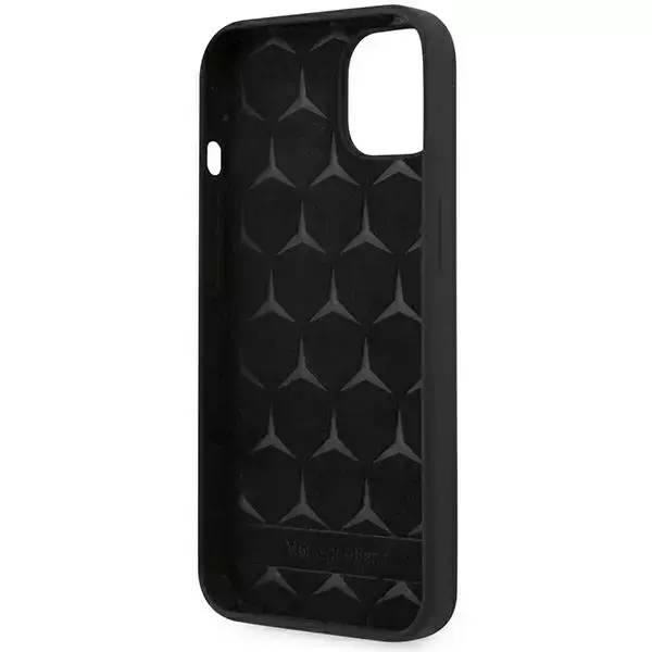 Etui Mercedes MEHCP13SSILBK für iPhone 13 mini 5,4" Hardcase Silicone Line