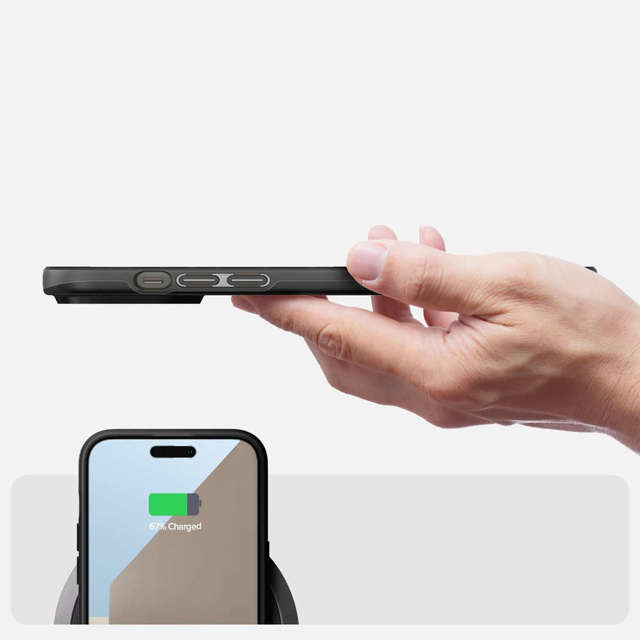 Hülle Spigen Thin Fit iPhone 15 Pro Gunmetal Case - Shop