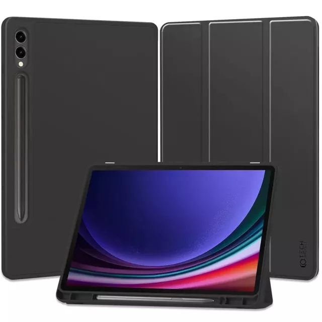 Etui SC Pen für Samsung Galaxy Tab S9 Plus 12.4 X810 / X816B Schwarz