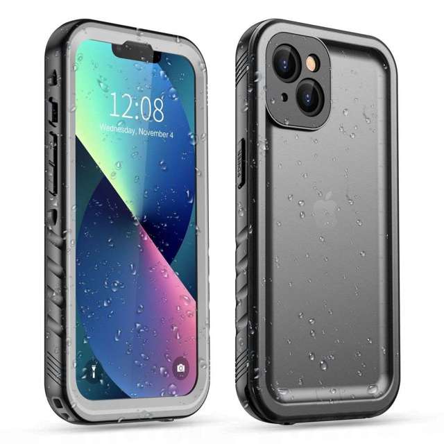 Etui Shellbox IP68 für Apple iPhone 13 Schwarz