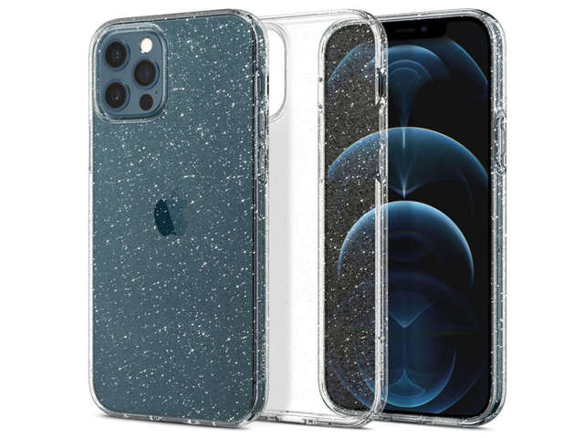 Etui Spigen Liquid Crystal für Apple iPhone 12/12 Pro Glitter Crystal