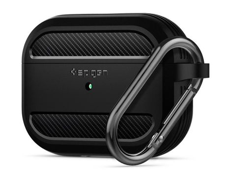 Etui Spigen Rugged Armor für Apple Airpods Pro Mattschwarz