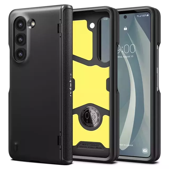 Etui Spigen Slim Armor Pro für Samsung Galaxy Z Fold 5 Schwarz