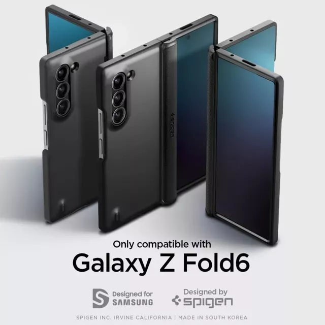 Etui Spigen Slim Armor Pro für Samsung Galaxy Z Fold 6 Schwarz