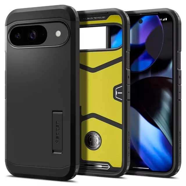 Etui Spigen Tough Armor für Google Pixel 9/9 pro Schwarz