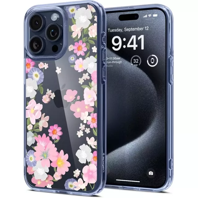 Etui Spigen Ultra Hybrid für Apple iPhone 15 Pro Blossom