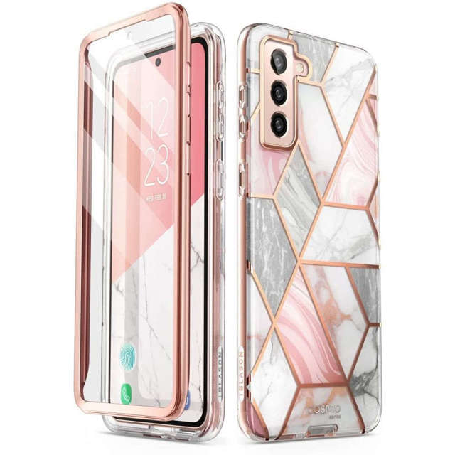 Etui Supcase Cosmo für Samsung Galaxy S22 Marble