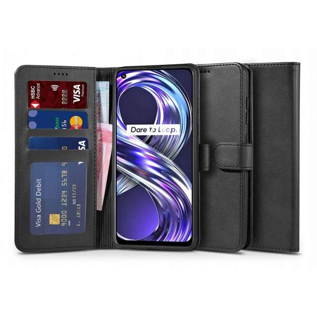 Etui Wallet „2“ für Realme 8i Schwarz