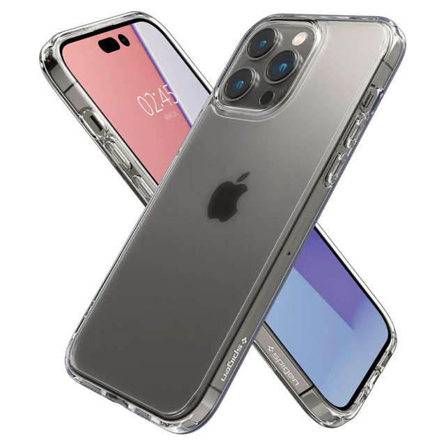 Etui für Apple iPhone 14 Pro obudowa Hülle Spigen Ultra Hybrid Frost Clear