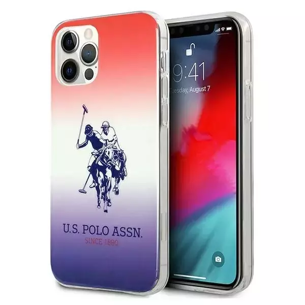 Etui für das US Polo USHCP12LPCDGBR für Apple iPhone 12 Pro Max Gradient Collection