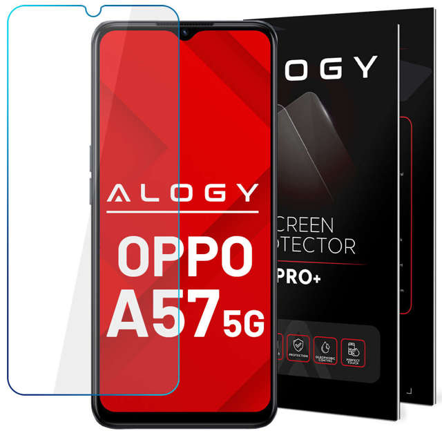 Gehärtetes Glas 9H Alogy Displayschutzglas für Oppo A57 5G