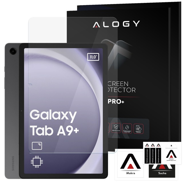 Gehärtetes Glas für Samsung Galaxy Tab A9 Plus 2023 11" X210/X215/X216 für Alogy Pro 9H Tablet-Bildschirm