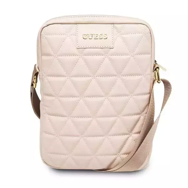 Guess Bag GUTB10QLPK 10 "rosa / rosa gesteppte Tablet-Tasche