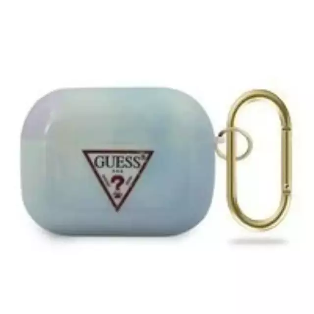 Guess GUACAPTPUMCGGC02 AirPods Pro Hülle blau / blau Tie &amp; Dye Collection