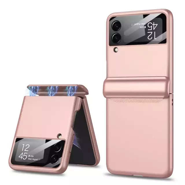 Handyhülle Icon Hülle für Samsung Galaxy Z Flip 4 Roségold