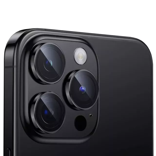 Hofi Camring Pro Kameraabdeckung für Samsung Galaxy A55 5G Schwarz