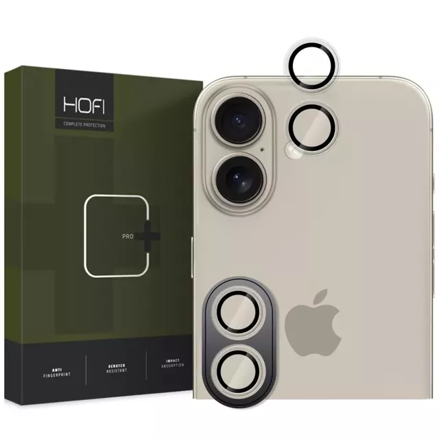 Hofi Camring Pro iPhone 16/16 Plus Klare Kameraabdeckung